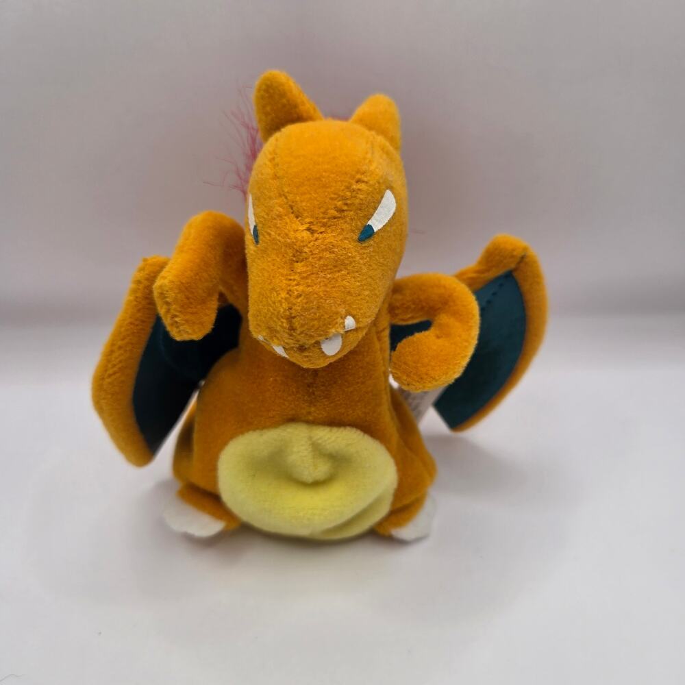 Vintage 1999 Pokemon Charizard Treat Keepers 5" Plush, Hasbro, Oddzon